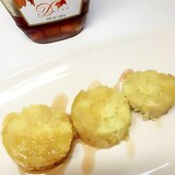 蒸し焼きいものメープルシロップかけ♪